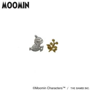 ムーミン ピアス レディース MOOMIN ミイ＆リーフ シルバー ファッション ジュエリー アクセサリー ピアス MLPSL0002｜enchantiris-de-stt