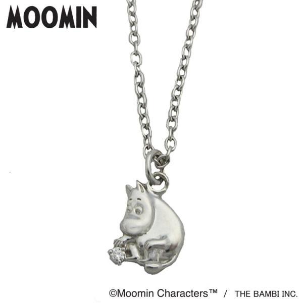 ムーミン ネックレス レディース MOOMIN ムーミン ダイヤプチ シルバー ファッション ジュエ...