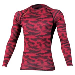 コーコス信岡 グラディエーター ドライパワーサポート長袖 G-928 ドットレッドL