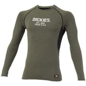 [Dickies ディッキーズ]ウォームパワーサポート 長袖 G-2188  アーミーＭ