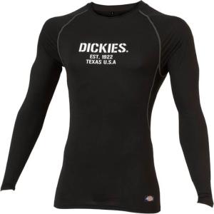 [Dickies ディッキーズ]ドライパワーサポート 長袖 Ｄー２０８８ ブラック Ｍ｜encho