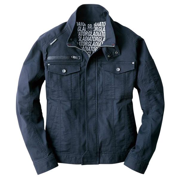 コーコス信岡 グラディエーター ストレッチコードピケジャケット GA-3910 ネイビーL