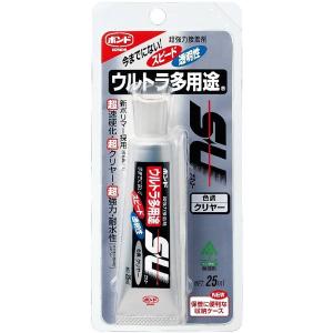 コニシ ボンドウルトラ多用途S・U：色調クリヤー 25ｍｌ （プラパック）#04592｜encho