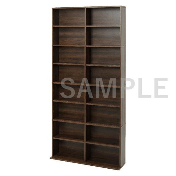 【メーカー直送】萩原ブックシェルフ RCC-1178BR