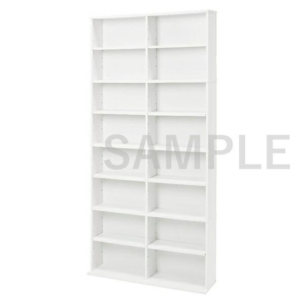 【メーカー直送】萩原ブックシェルフ RCC-1178WH