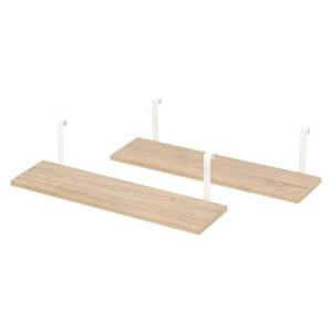 【メーカー直送】萩原ウォールラック棚板 2枚組 KTR-3142-T60NW