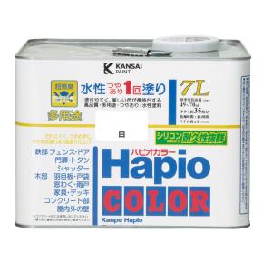 【カンペハピオ】 ハピオカラー ７Ｌ 白の商品画像