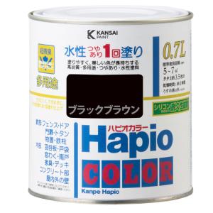 ハピオカラー ０．７Ｌ ブラックブラウンの商品画像