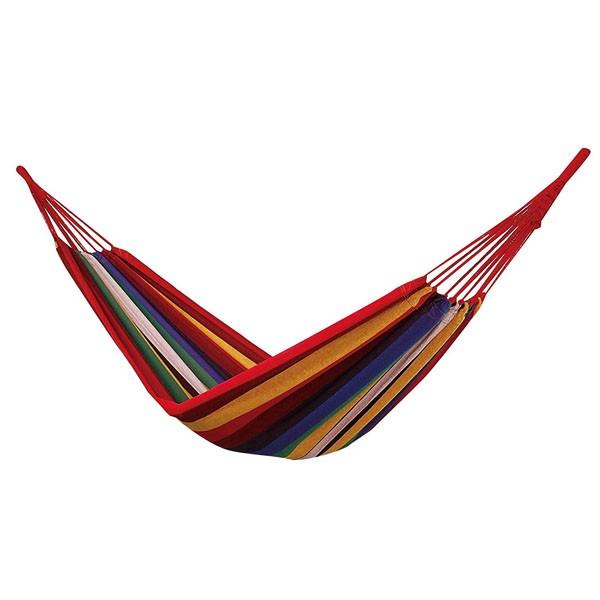 キャプテンスタッグ　パームコットンハンモック　レインボー M-7683