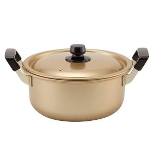 北陸アルミ】味づくし純しゅう酸両手鍋 24cm : エンチョーホーム