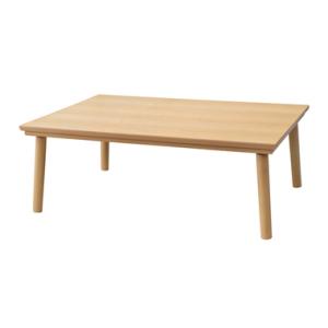 東谷 【メーカー直送】東谷 コタツテーブル ナチュラル KTJ-120NA