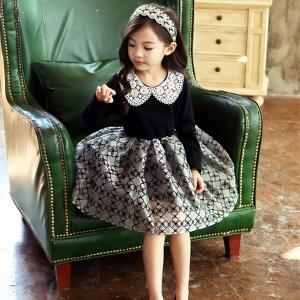 ワンピース 子ども服 ドレス おしゃれ 可愛い フォーマル 女の子 キッズ 子供服 結婚式 入学式 卒業式 発表会 長袖 春秋 100 110 120 130 140cm