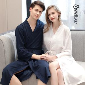 バスローブ ルームウェア メンズ レディース ロング丈