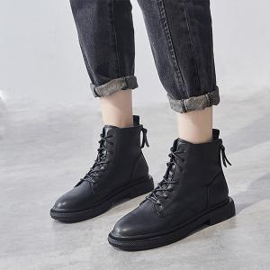 ショートブーツ レディースシューズ ローヒール