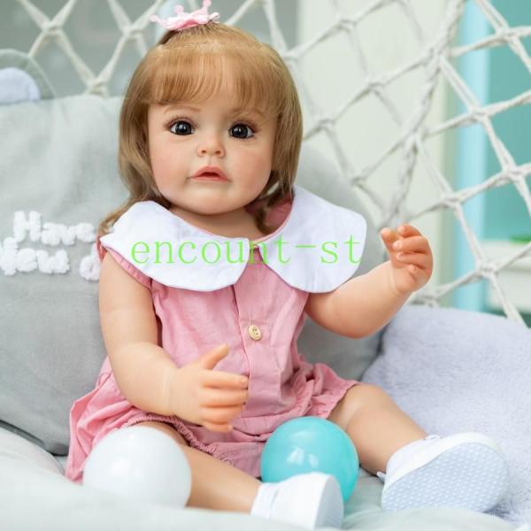 リボーンドール 人形 赤ちゃん シリコーン リアル 女の子 可愛い 衣装付き 抱き人形 ビニール プ...