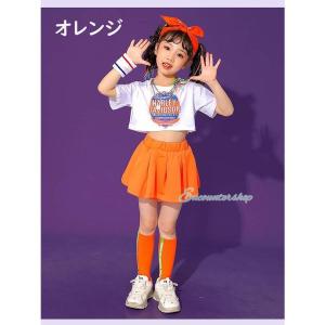 子供服 チアガールズ衣装 ダンス衣装 キッズ ...の詳細画像3
