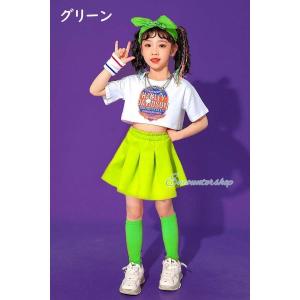 子供服 チアガールズ衣装 ダンス衣装 キッズ ...の詳細画像4