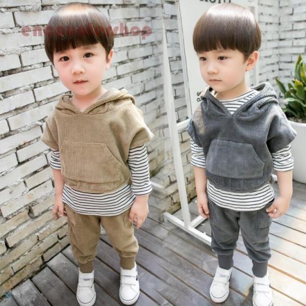 子供ジャージ  スウェット 3点セット Tシャツ パンツ ベスト トレーニングウェア  キッズ 男の...