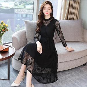 ワンピース レディース 40代 きれいめ 夏 マキシワンピース 半袖