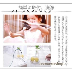 テーブルクロス 透明 円形 厚 1mm/1.5...の詳細画像4
