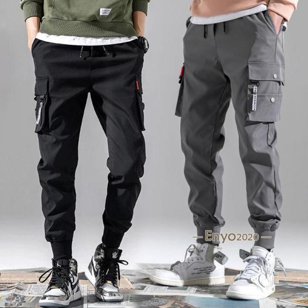 半額セール カーゴパンツ メンズ パンツ 薄手 春 春服 夏  ロングパンツ ワークパンツ ズボン ...