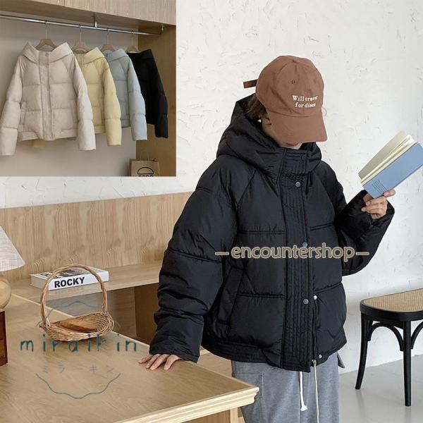 中綿ジャケット 中綿コート ダウンコート レディース ダウンジャケット 暖かい ゆったり 秋冬 保温...