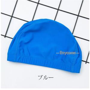 スイムキャップ メッシュ 水泳 キャップ 黒 ...の詳細画像2