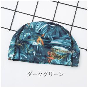 スイムキャップ メッシュ 水泳 キャップ 黒 ...の詳細画像3