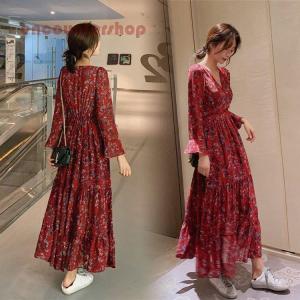 赤 ワンピースの商品一覧 通販 Yahoo ショッピング