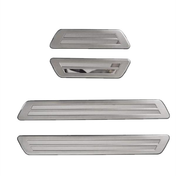 エンドレスジャパン　新型ハリアー 80系 スカッフプレート サイドステップ外側 フロント・リアセット...