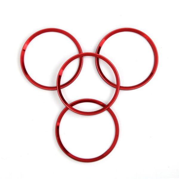 トヨタ新型 RAV4 XA50系 汎用ホイールセンターキャップリングアルミ合金製ホイールキャップリン...