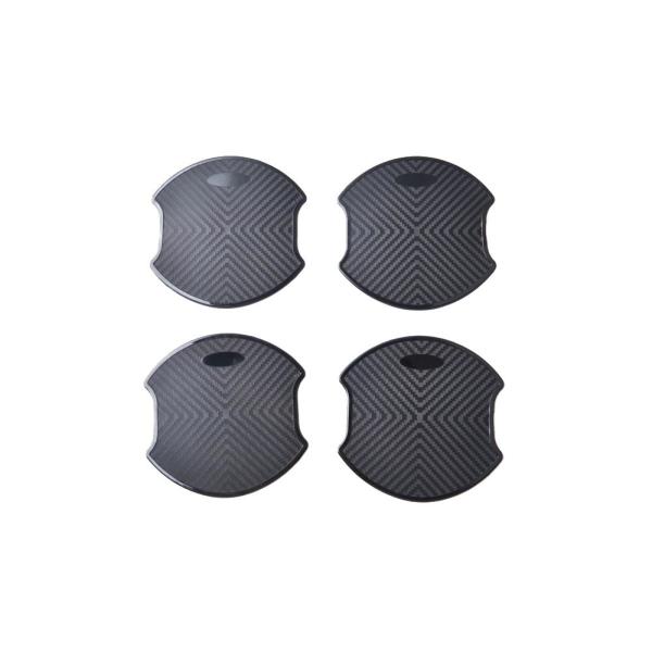 プリウス 50系 前期  対応 ラバードアプロテクター 4p ブラック ホワイト ドア皿 傷防止 保...