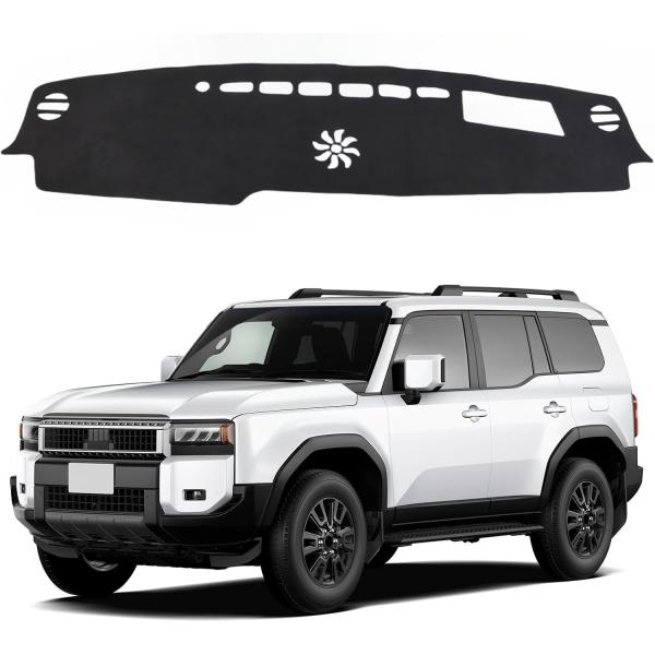 新型 ランドクルーザー 250系ダッシュボードマット  日焼け防止ダッシュボード保護マットフロントマ...