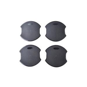ライズA200A/A210A ロッキーA200S/A210S ドアハンドルプロテクター車ドアハンドル 傷隠し保護 ガード引っかき傷 カーボン調ドアノブ TPU保護パーツ外装4枚入 L