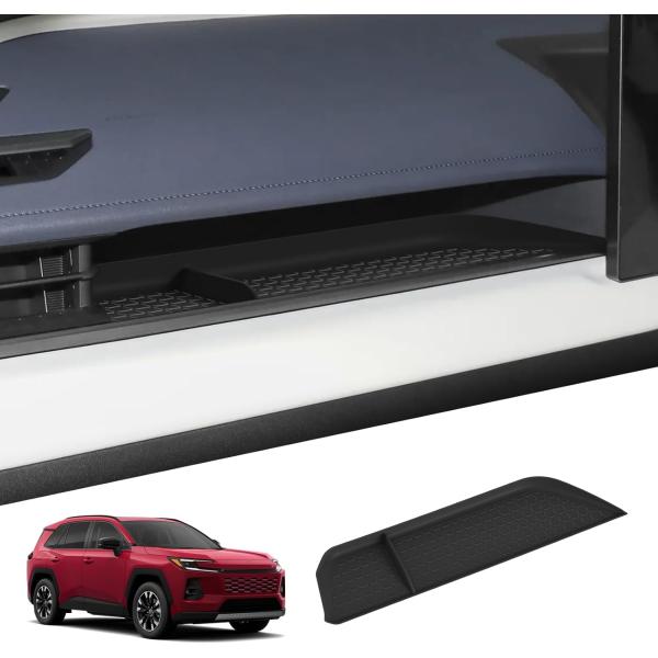 新型 RAV4 6代目 XA60アクセサリー 助手席 オープントレイ 車用 コンソール収納ボックス ...