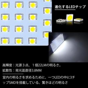 ハイエース200系 9型 用 LED ルームラ...の詳細画像4