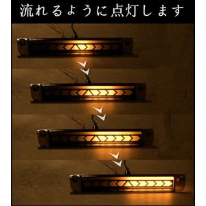 アルファード 20系 ヴェルファイア 2０系 LED ハイマウントストップランプ 流れるウインカー シーケンシャル クリア マークX ヴォクシー 3色選択可！