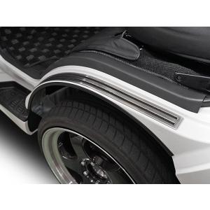 ハイエース200系専用 スカッフプレート フロ...の詳細画像5