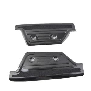 TOYOTA ハイエース200系LED 前席スカッフプレート2枚セット　ステンレス製左右セットレジアス標準ワイド1型2型3型4型5型