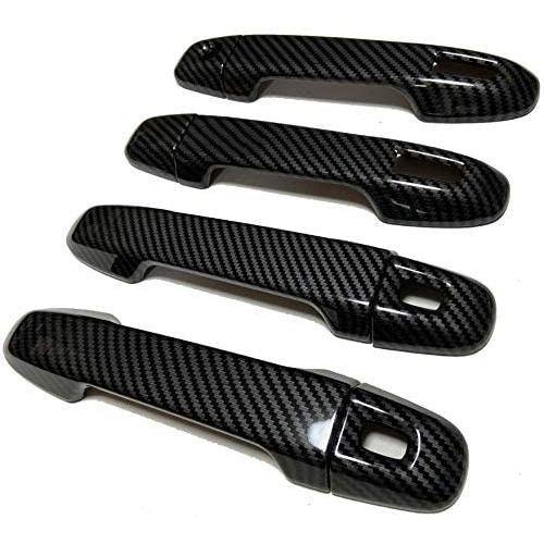 toyota プリウス50系　前後期対応ドアハンドルカバー ノブ カーボン柄　8枚セット