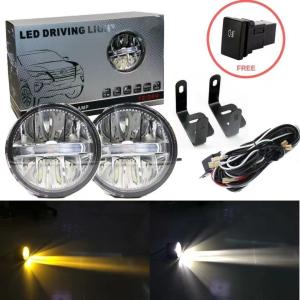 新品⭐️ ジムニー LED フォグランプ ユニット 2個セット CCFLイカリング内蔵 LEDフォグランプ スズキ ジムニー JB23系 2個