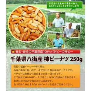 【柿ピー250g】 八街産落花生のバタピーと老...の詳細画像1