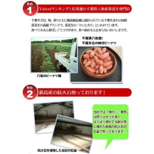 【味付・千葉半立200g】 千葉県八街産落花生の詳細画像3