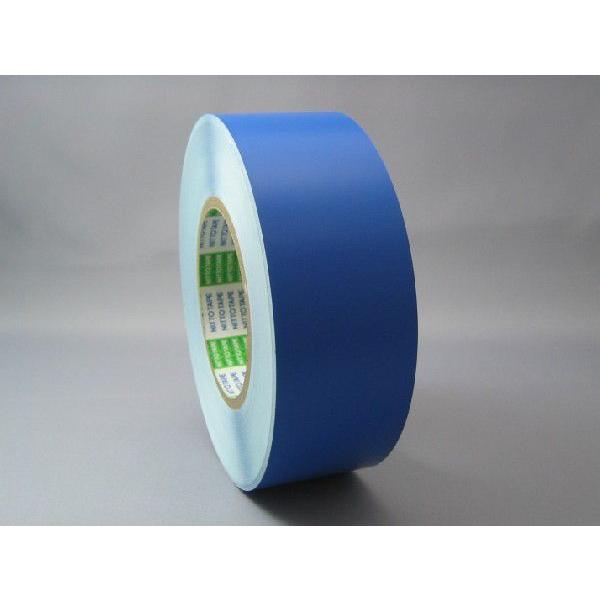 日東電工　ラインテープ　E-A型　50mmX50m巻　青・ブルー