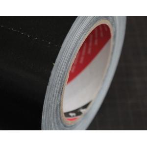 寺岡製作所　145　オリーブカラー布粘着テープ　100mmX25m　黒