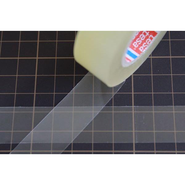 テサ tesa ビニールテープ　4251PVC 50mmX20m　1箱 80巻入　透明・クリア