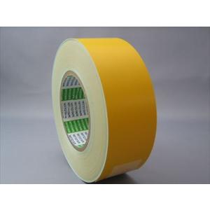 日東電工　ラインテープ　E-A型　50mmX50m巻　黄色・イエロー