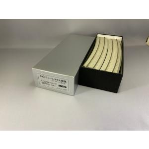 エンドウ ニューシステムHOゲージ用レール 1101 支線用曲線 R600 16本