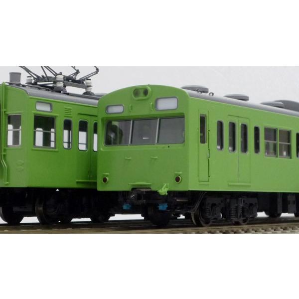 エンドウ　国鉄 103系 低運転台車「山手線・冷房車」基本4輌 Aセット　真鍮製 スケール：1/80...