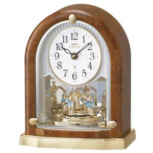 SEIKO HW590M セイコーエンブレム 電波置き時計 オニキス クロック